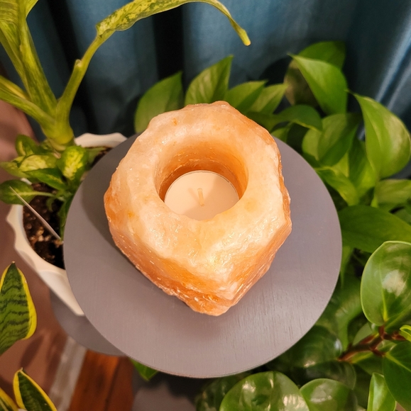 Himalayan Salt Candle Holder - Picture 6 of 6